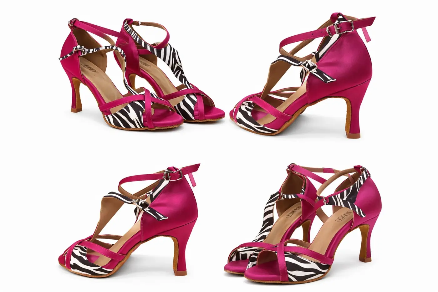 Four pink zebra LLD pairs